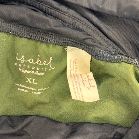 Isabel Maternity by Ingrid & Isabel Olive Green Jogger Pants XL - Picture 7 of 8
